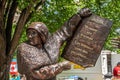 Famous Five statue in Calgary