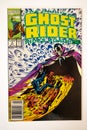Covers of vintage Marvel Ghost Rider comic