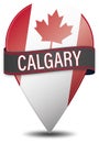 CALGARY canada glossy web pointer