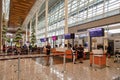 Calgary International Airport Departure Terminal Boarding Gate Royalty Free Stock Photo