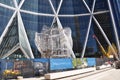 Calgary, Jaume Plensa installation Royalty Free Stock Photo