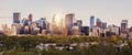 Calgary - panorama of city Royalty Free Stock Photo
