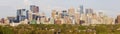 Calgary - panorama of city Royalty Free Stock Photo