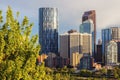 Calgary - panorama of city Royalty Free Stock Photo