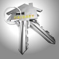 Calgary Real Estate Keys Show Property For Sale Or Rent In Alberta 3d Illustration