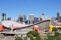 Calgary Saddledome Royalty Free Stock Photo