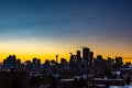 Calgary skyline, Alberta, Canada. Royalty Free Stock Photo