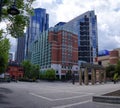 Calgary skyline, Alberta Canada. Royalty Free Stock Photo