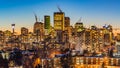 Calgary skyline, Alberta, Canada. Royalty Free Stock Photo