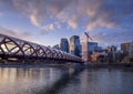 Calgary skyline Royalty Free Stock Photo