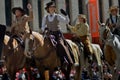 Calgary Stampede Parade - Greatest Outdoor Show on Earth , Calgary ,Alberta , Canada . Royalty Free Stock Photo