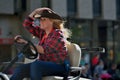 Calgary Stampede Parade - Greatest Outdoor Show on Earth , Calgary ,Alberta , Canada . Royalty Free Stock Photo