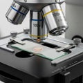 Calibrated focusing system, essential for scientific research Royalty Free Stock Photo