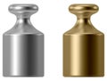 Calibration weight Royalty Free Stock Photo