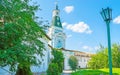 Caliche Tower of St Sergius Trinity Lavra Royalty Free Stock Photo