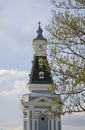 Caliche tower in Trinity Lavra. Sergiyev Posad. Russia Royalty Free Stock Photo