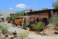 Calico a historic silver mining town in California Royalty Free Stock Photo