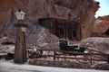 Calico a historic silver mining town in California Royalty Free Stock Photo