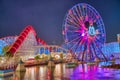 Disney Land Mickey Mouse Wheel, Reflections