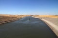 California aqueduct Royalty Free Stock Photo