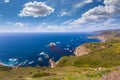 California beach in Big Sur in Monterey County Route 1 Royalty Free Stock Photo