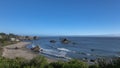 California beach houses Royalty Free Stock Photo