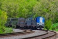 California Bound Train Royalty Free Stock Photo