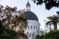 California Capitol Building at Sunset Royalty Free Stock Photo