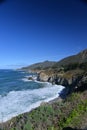 California central coast beach. Big Sur, USA Royalty Free Stock Photo