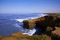 California Cliff Shoreline