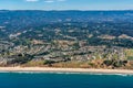 California Coast at the City of Aptos Aerial View Royalty Free Stock Photo