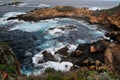 California coast Point Lobos seascape shore rocky Royalty Free Stock Photo