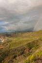 California Coast Rainbow Royalty Free Stock Photo