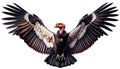 California Condor in Flight Royalty Free Stock Photo