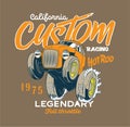 California custom racing hotrod legendary monster truck wheel