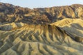 California, death valley, Zabriskie point at dawn