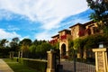 California Dream Houses and estates in Los Angeles, CA. Royalty Free Stock Photo