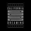 California dreaming print.