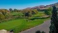 California Golf Course View Royalty Free Stock Photo