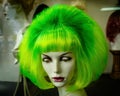 California-Green Wig Royalty Free Stock Photo