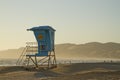 California Lifeguard Stand Royalty Free Stock Photo