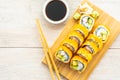 California maki rolls sushi Royalty Free Stock Photo