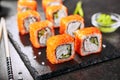 California maki sushi rolls Royalty Free Stock Photo