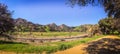 California-Malibu Creek State Park-Panoramic 2 Royalty Free Stock Photo