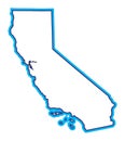 California Map Illustration