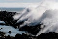 California- Morro Bay Jetty Huge Wave Crash