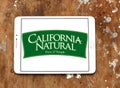 California natural pet food logo Royalty Free Stock Photo