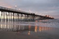 California Oceanside pier Royalty Free Stock Photo