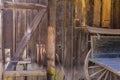 California old far west wooden textures Royalty Free Stock Photo