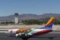 California One Southwest Jet Royalty Free Stock Photo